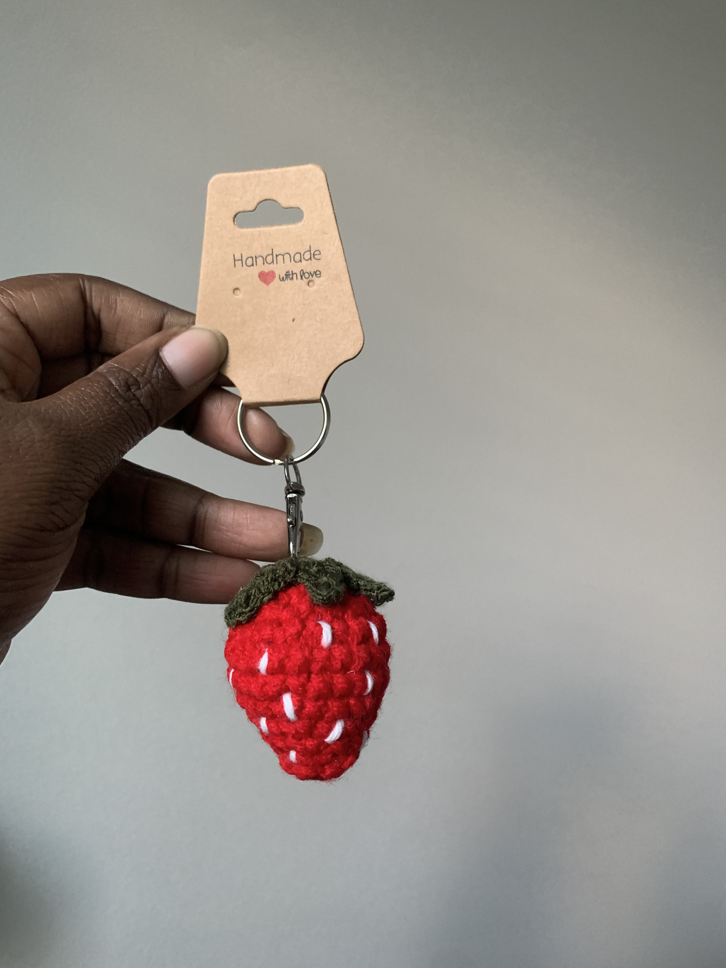 Strawberry Keychain/Bag Charm