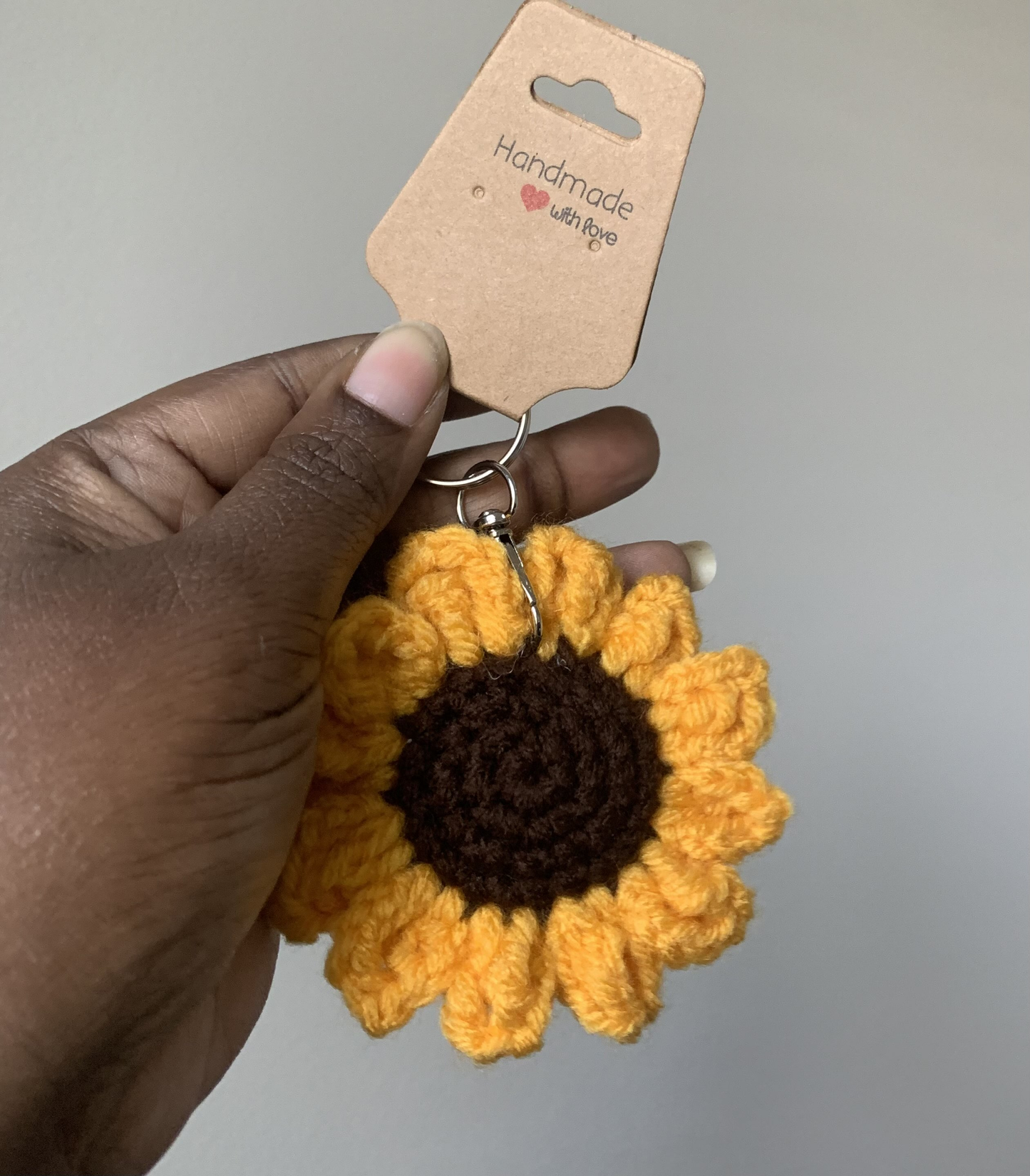 Sunflower Bag Charm/Keychain